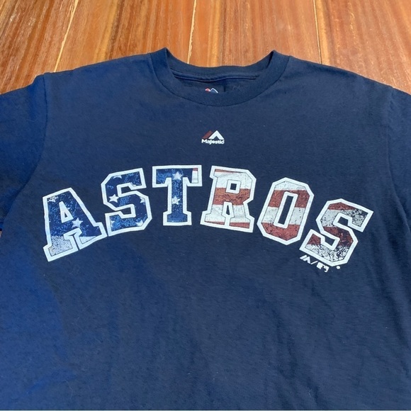 Majestic Astros Women’s Team Baseball Correa T-Shirt Size Small - Picture 3 of 5